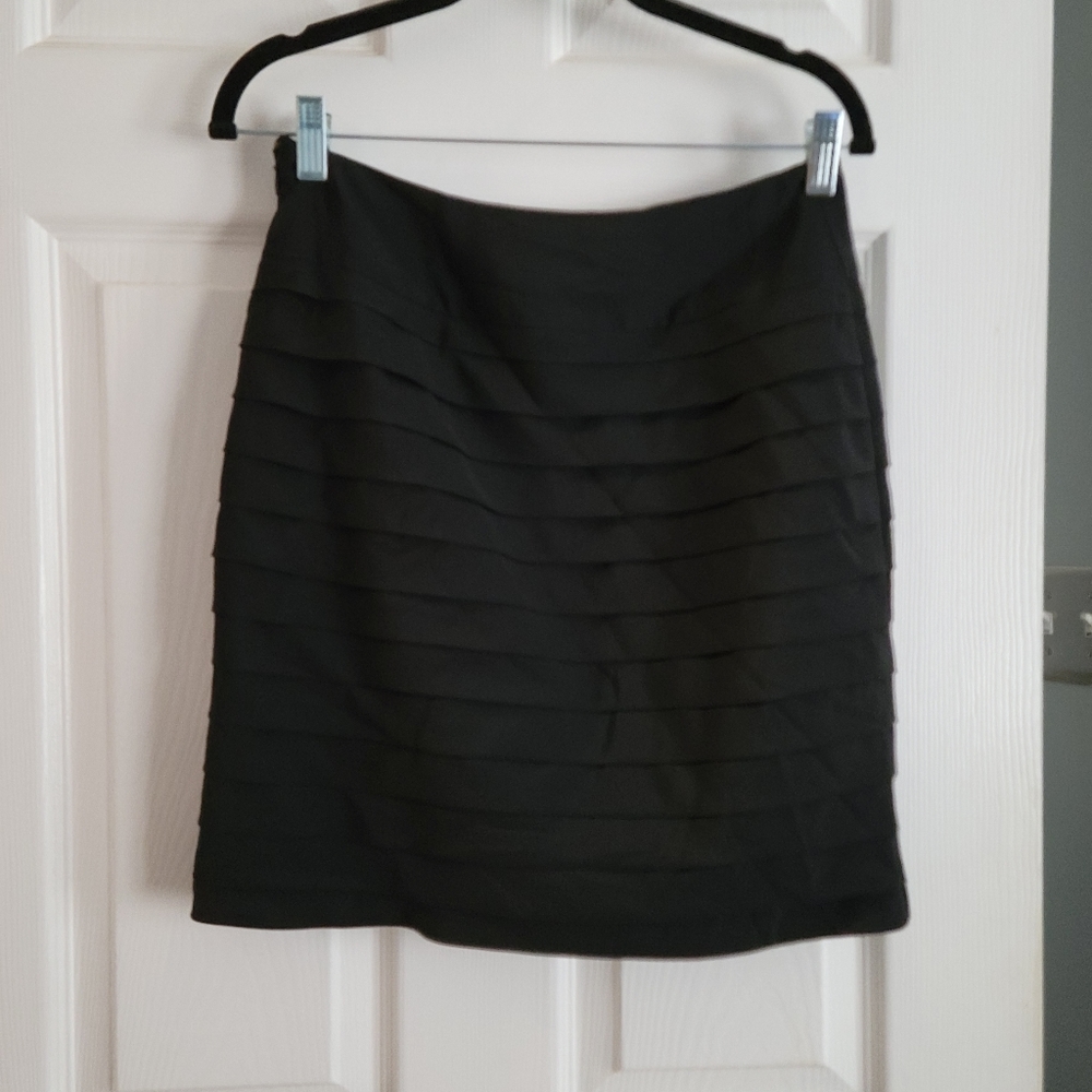 Mini black skirt